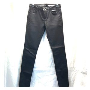 Zara Women’s Black Faux Leather Pants